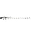 Antena exterior direccional (Yagi) 14dBi. 900Mh