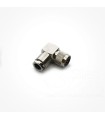 Conector N macho acodado 90º LMR400 montaje rapido