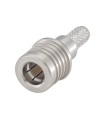 CONECTOR QMA LMR400 MACHO RECTO CRIMPAR
