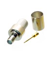 Conector RP-SMA (Hembra pin Macho) Crimpar LMR400