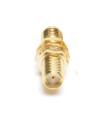 Conector SMA hembra-hembra pasamuros